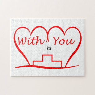 Love You, mit dir zusammen erfolgreich Jigsaw Puzzle