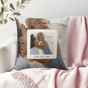 Love You Mom Photo Cushion