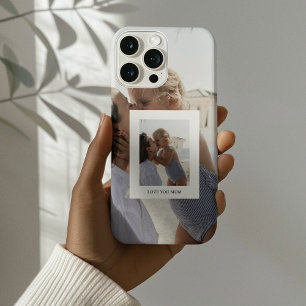 "Love You Mom Photo Gift iPhone 16 Pro Case