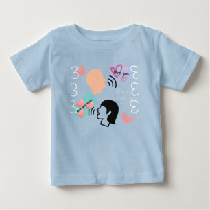 "love you More" Baby T-Shirt