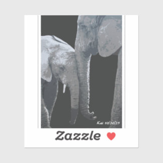 Love You More, Elephant Original Art