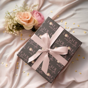 Love You More Than Coffee Wrapping Paper