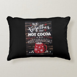 **LOVE YOU MORE THAN HOT COCOA** CUTE DECORATIVE CUSHION