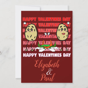 Love you more than Pupusas Salvadoran Foodie Holiday Card