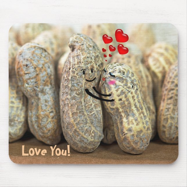 Love You Mouse Mat (Front)
