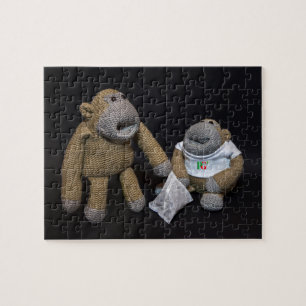 Love you Mrs Monkey Jigsaw Puzzle