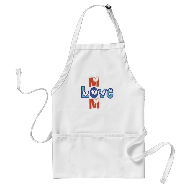 Love You Mum Aprons (Front)