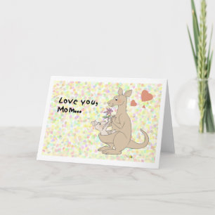Love you, mum... card