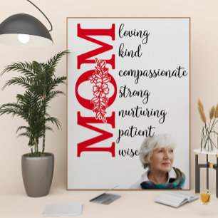 Love you Mum...character traits Poster