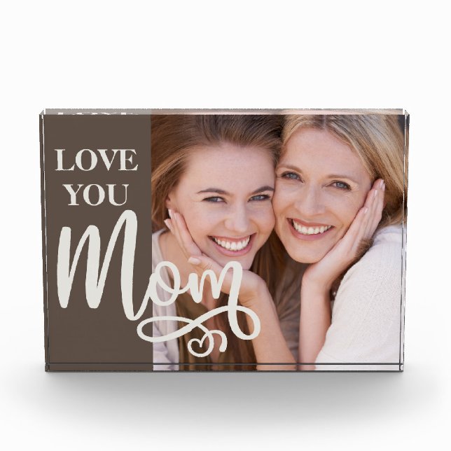 Love You Mum Custom Photo (Front)