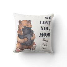 Love You Mum Cute Baby Bear Hug