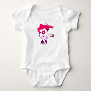 "Love You Mum - Cute & Heartfelt Mother's Day Desi Baby Bodysuit