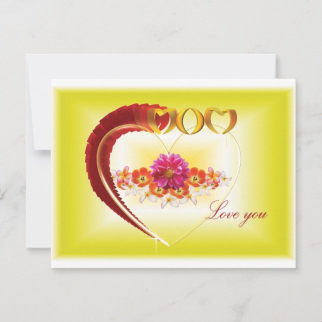 Love You Mum Happy Mother's Day Card (Front)
