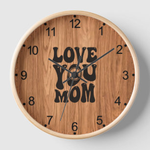 Love You Mum - Mother's Day Clock