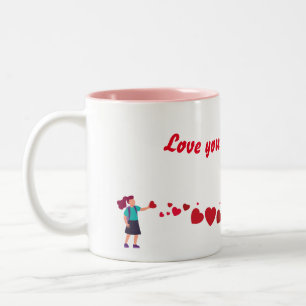 Love you mum Mother's Day Coffee Mug Full of Love