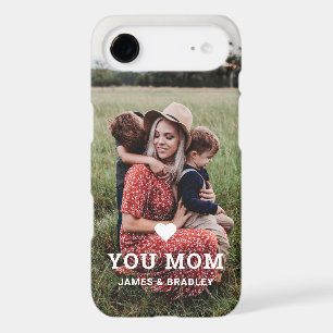 Love You Mum Mother's Day Family Photo Heart