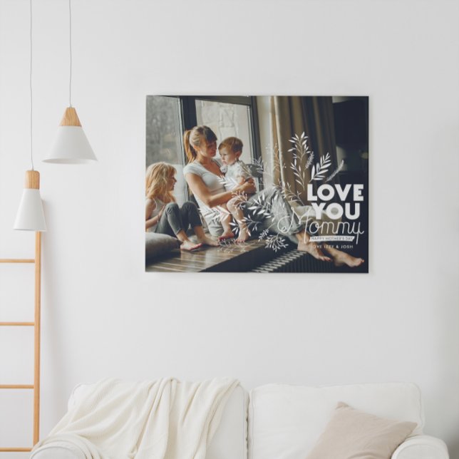 Love You Mum | Mother's Day Photo Canvas (Creator Uploaded)