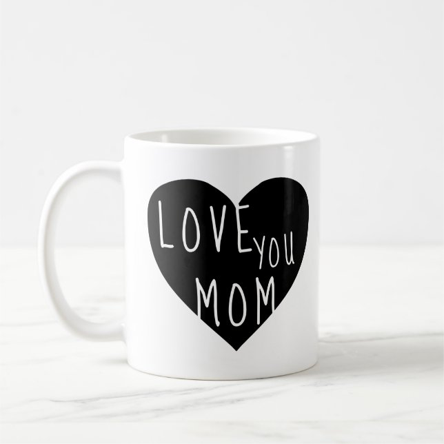 Love You Mum ⎥Personalised Mug (Left)