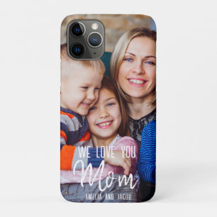 Love you Mum personalised photo gift for mum iPhone 11 Pro Case