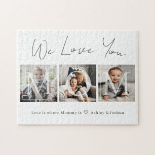 Love You Mum Photo Jigsaw Puzzle