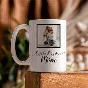 Love You Mum Photo Mother's Day Coffee Mug