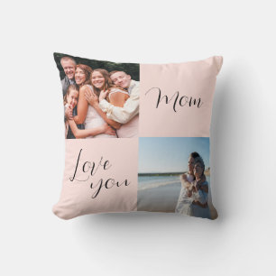 "Love you Mum" sentimental photo gift for mothers  Cushion