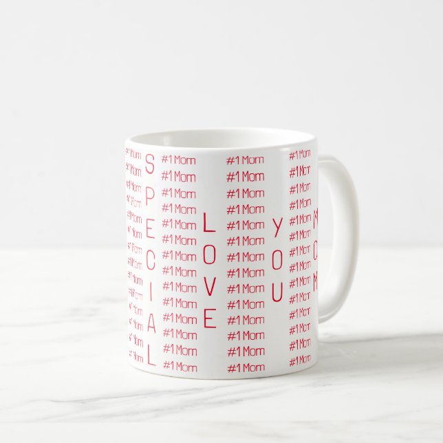 Love you Mum Special Mug  (Front Right)