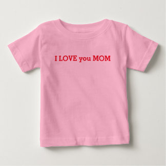 Love you mum t-shirt for kids