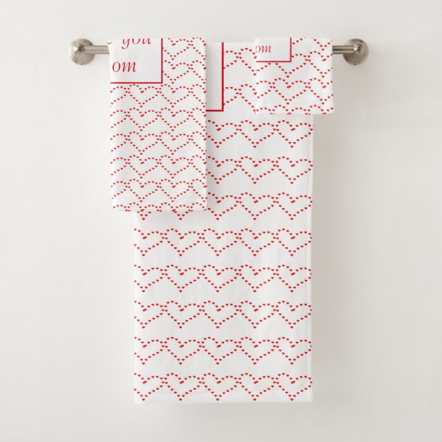 Love you Mum Towels (Insitu)