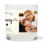 Love you Mummy Hearts Custom Two Photo