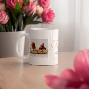 Love You Nana   Two Photo Collage Coffee Mug