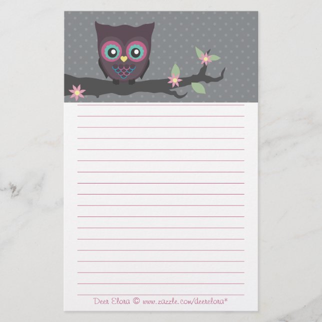 Love You Owl-ways! Stationery (Front)