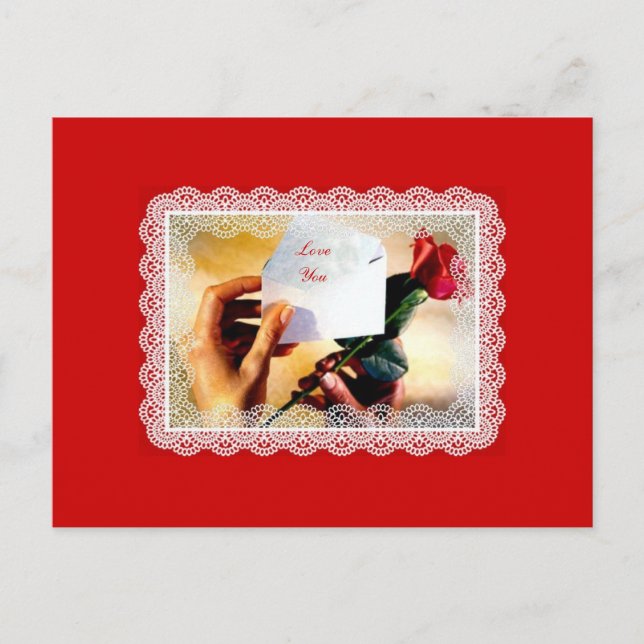 Love You Postcard (Front)
