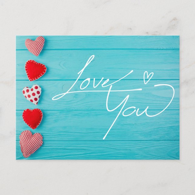 Love You Postcard (Front)