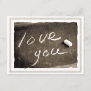 Love You Postcard