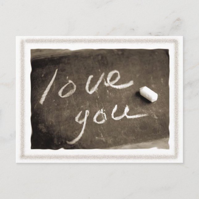Love You Postcard (Front)