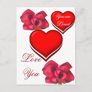 Love You_ Postcard