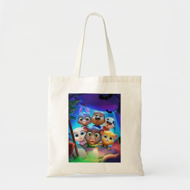 Love You Sepentom The My Talking Tom Music Gifts Tote Bag (Front)