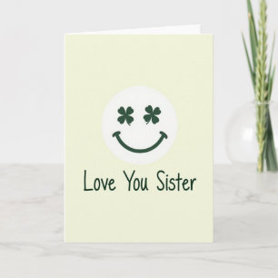 Love You Sister Simple Card