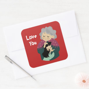 Love You Sticker