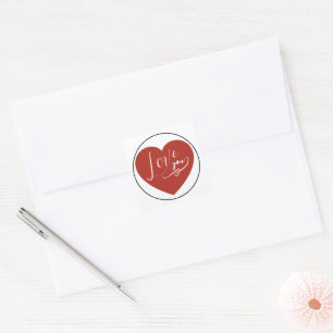 Love You Sticker