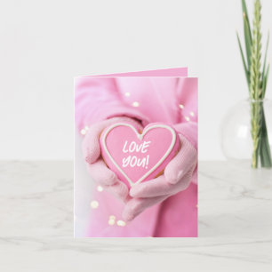 "Love you!" Sweet Treat Valentine Card