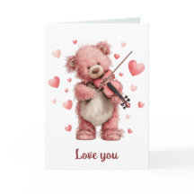Love You Teddy with Violin