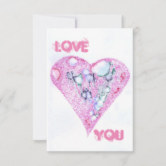 Love you thank you card