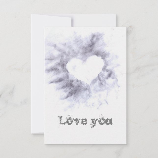 Love you thank you card (Front)