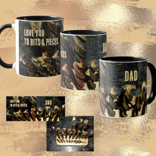 Love You to Bits and Pieces Drill Bits Workshop Mug