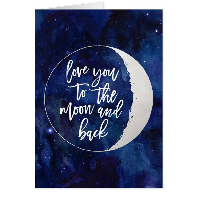 Love You To The Moon and Back | (Front)