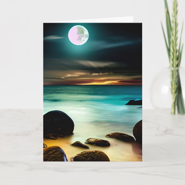 Love You to the Moon and Back Card (Front)