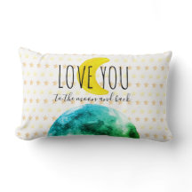 "Love You to the Moon and Back" Earth, Moon, Stars