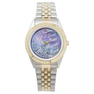 Love You To The Moon and Back Fancy Starry Night Watch